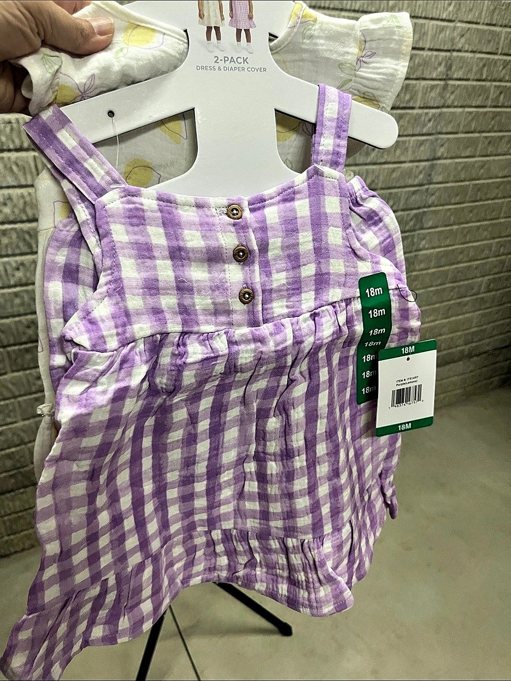 Koala Baby 2-Pack Dress & Diaper Cover Baby 18M NWT